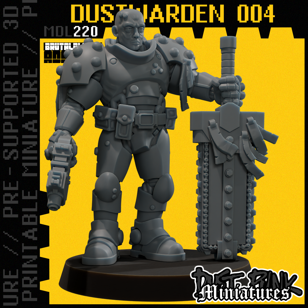MDL220 DUSTWARDEN 004 [PRE-SUPPORTED]